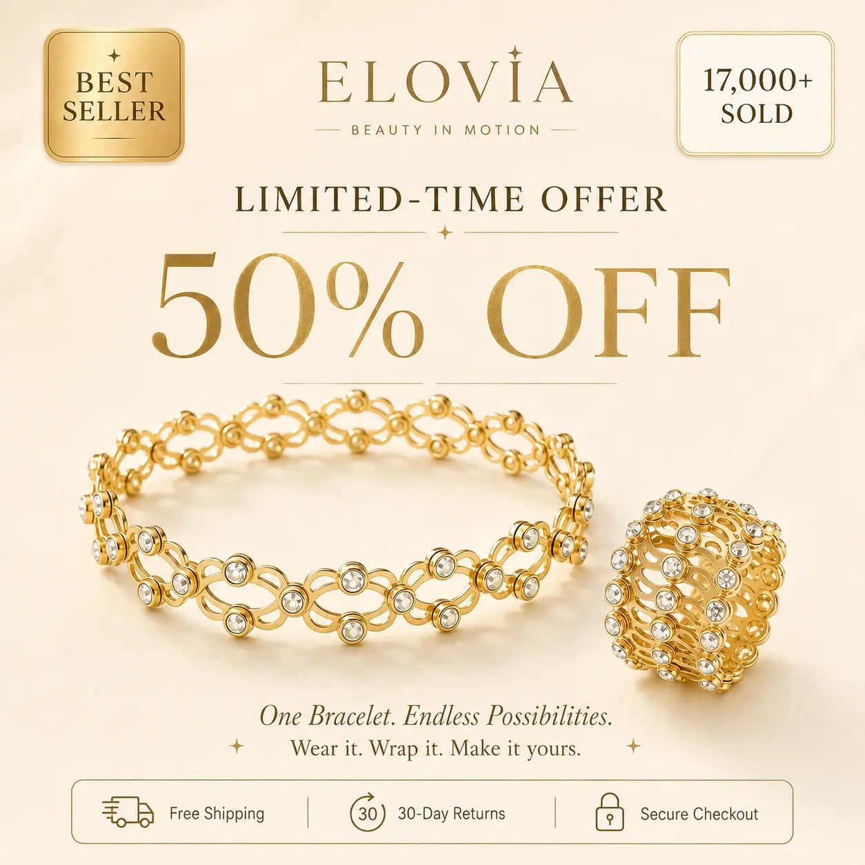 ÉLOVIA Convertible Ring