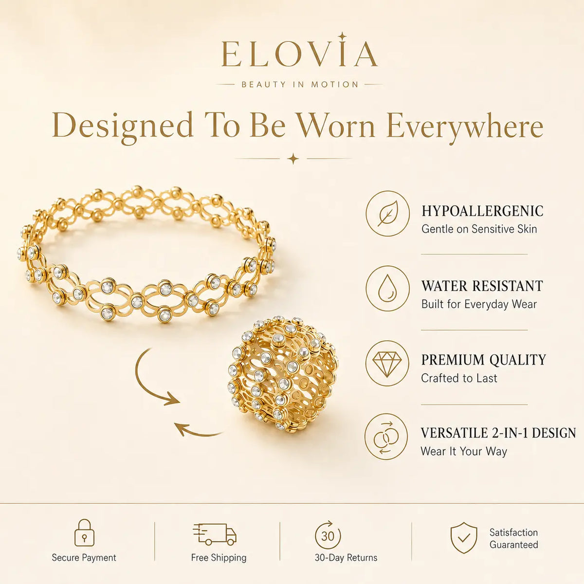 ÉLOVIA Convertible Ring